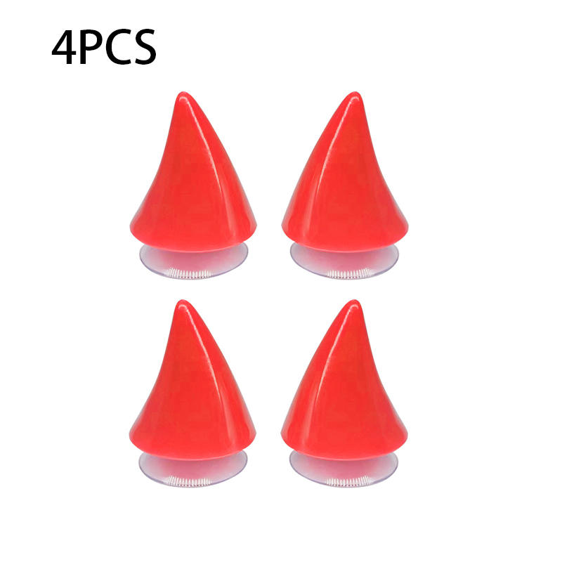 4PCS Motorcycle Helmet Cute Corner Horn Decoration Motocross Full Face Off Road Helmet Decoration Moto Car Accessories