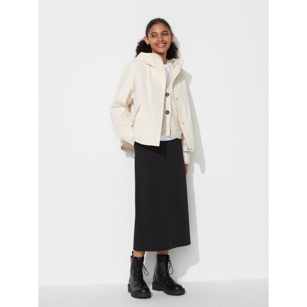 Uniqlo Japan Ultra Stretch smalt skjørt