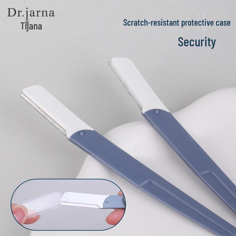 Tijiana DJ-254 Micro Eyebrow Trimmer with Stainless Steel Blade - Razor for Beginner Eyebrow Shaping.