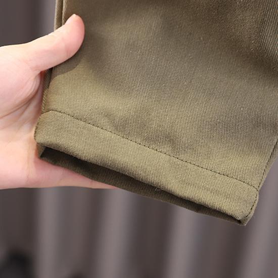 Boys' Suit 0-5-Year-Old Children's Spring And Autumn Vest Fashionable Long Sleeved Checkered Shirt Casual Long Pants Three Piece Set