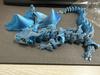 High-Quality 3D High-Quality Printed High-Quality Winged High-Quality Carriage Fantasy creature Decorative Figure Play sets High-Quality Rotatable