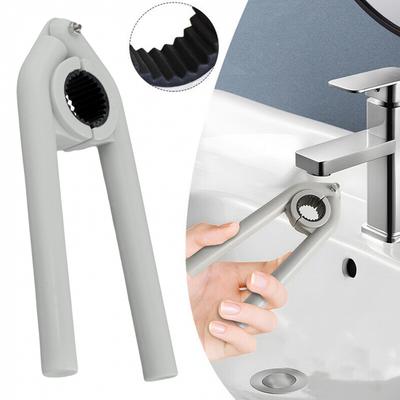 Reinforced Screw Connection Sturdy Faucet Aerator Wrench White
