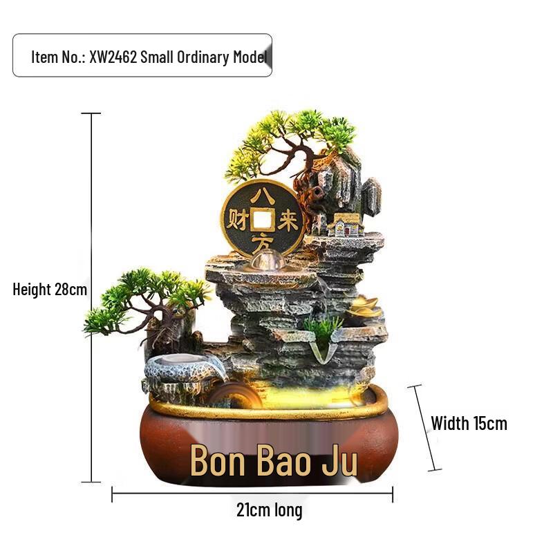 HANDUNYOU Фэн-шуй Циркулирующий Водный Настольный Фонтан