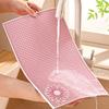 Gifts Quick-drying Kitchen Drain Mat Foldable Durable and Stylish Coffee Drain Mats Non-slip Soft Drain Pad