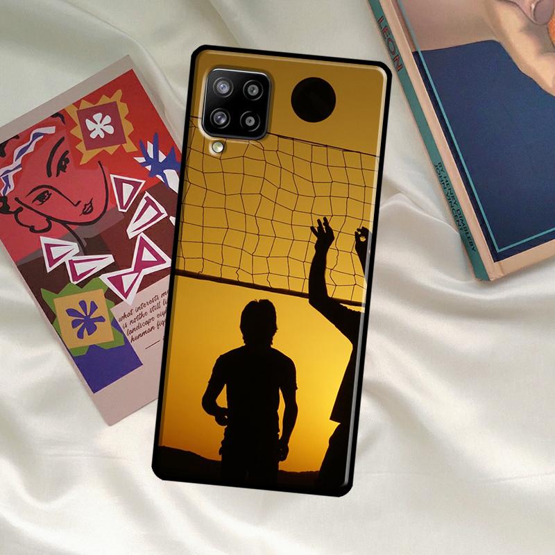 Volleyball Sport Case For Samsung Galaxy A52 A32 A12 A51 A71 A53 A33 A23 A13 A52S A14 A34 A54 A50 A70 Cover