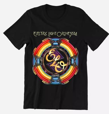 T-shirt Unisex a Maniche Corte Banda ELO Electric Light Orchestra taglia S-5XL