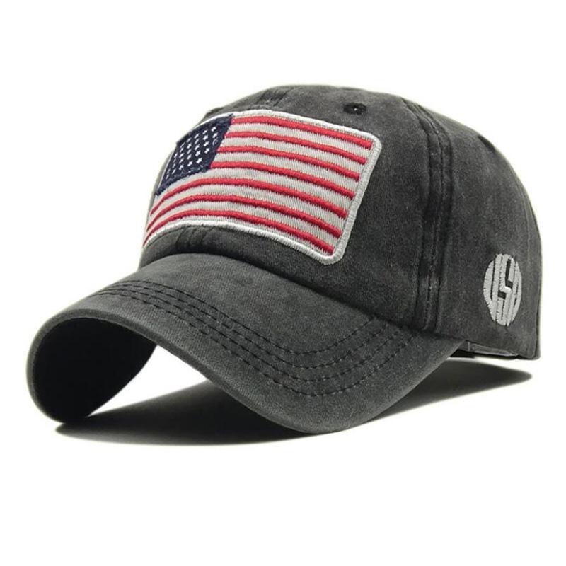 Usa American Flag Patch Hat Military Tactical Operator Detachable Baseball Cap