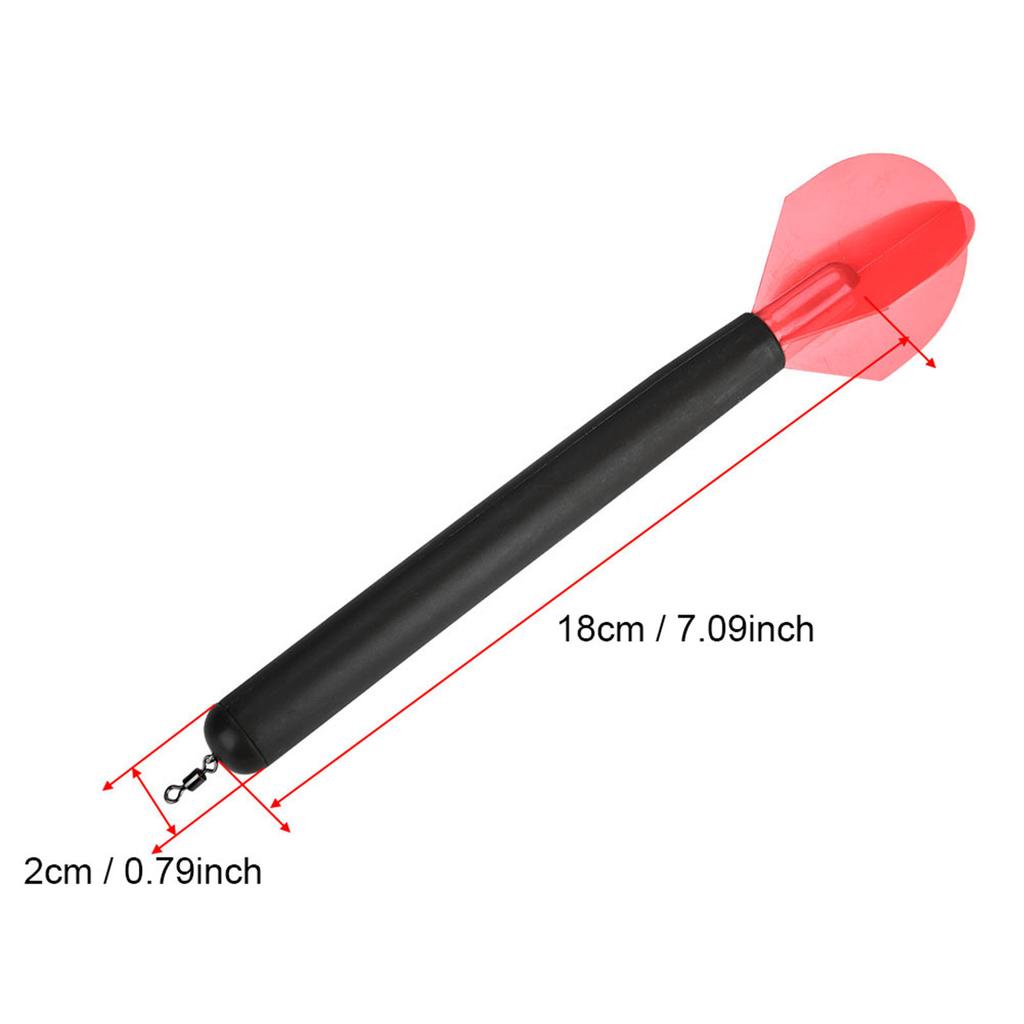 Colored Marker Float Detachable Tail with Weight Fishing Tackle Kit Accessory