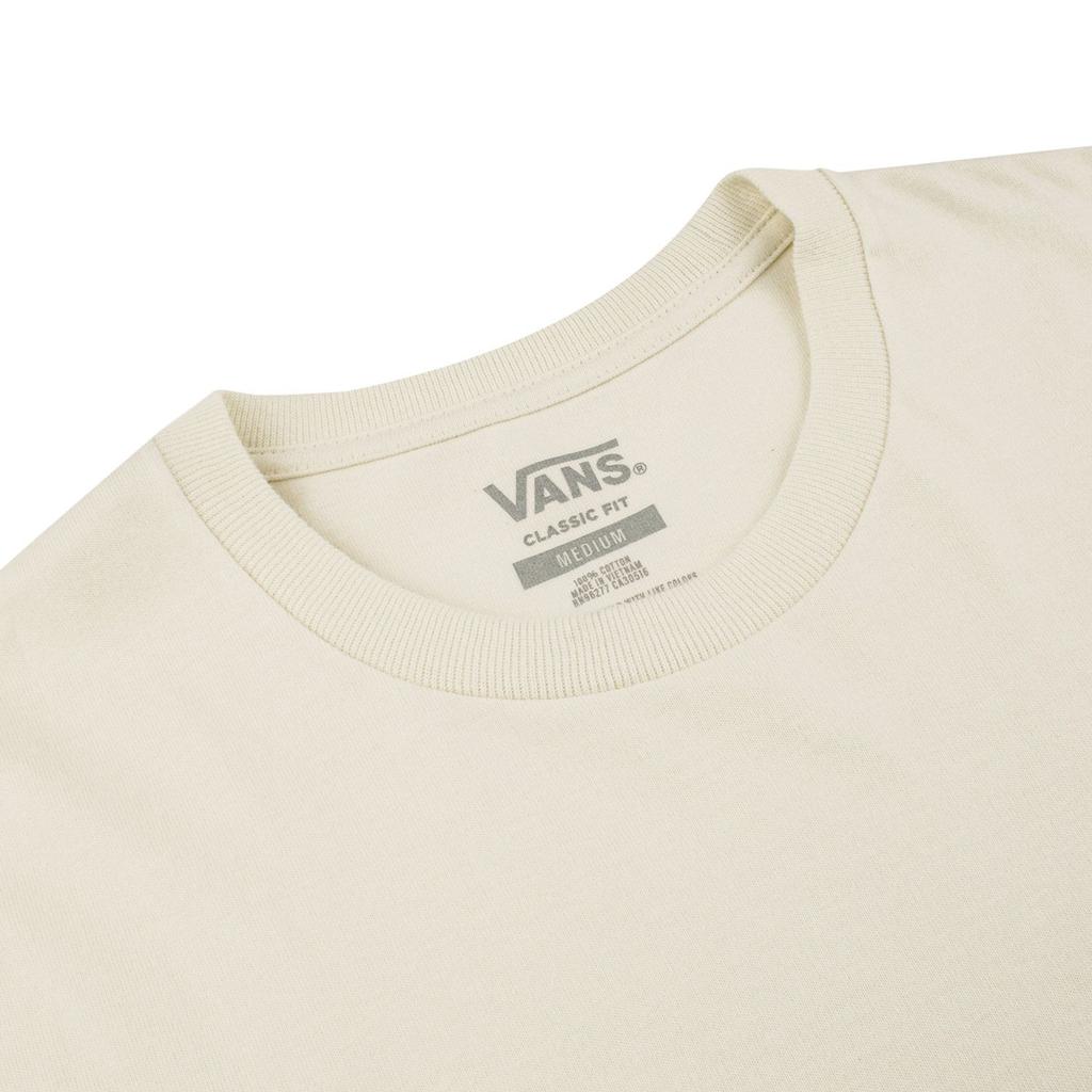 Vans Ss22 Leopardenmuster Einfarbig Rundhalsausschnitt Kurzarm T-Shirt Unisex Oberteile Beige VN0A7PJV3KS