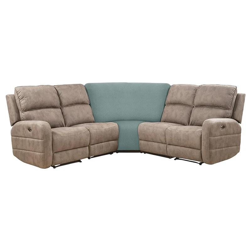 Corner Sofa Cover Stretch Corner Couch Cover Furniture Protector for Living Room L Shape Slipcover Couch Additional Seat