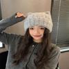 Cat Ear Beanie Winter Hat Warm Knitted Cap With Windproof Thickened Design Cute Autumn Winter Warm Accessories