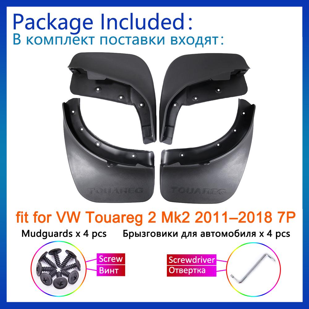 Pentru Volkswagen VW Touareg 2 Mk2 2011 2012 2013 2014 2015 2016 2017 2018 7P Apărătoare de noroi Fender Flare Mud Flaps Protect Splash