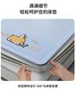 Clever Plan: Three Piece Set of Diagonal Thickened Ice Silk Cooling Mat with Cool Silk Embroidery Soft Mat