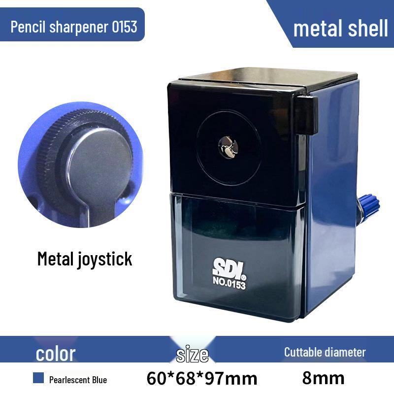 SDI Hand-Crank Pencil Sharpener 0152 - Student Back-to-School Gift