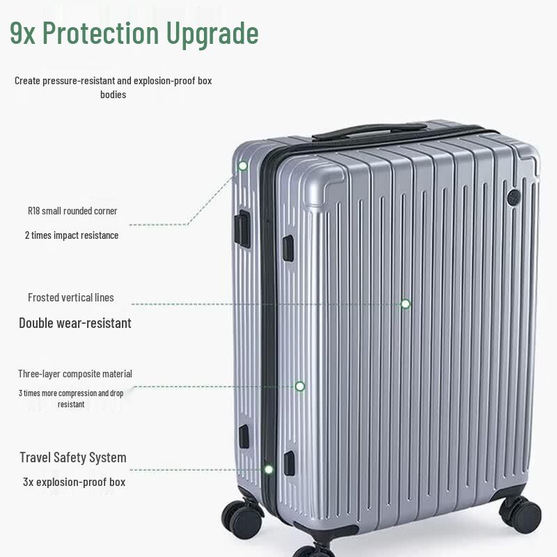 OIWAS Free Space Series 20-inch ABS&PC Spinner Carry-on Luggage