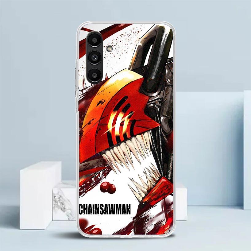 C-Chainsaw Mans Denji Phone Case For Samsung Galaxy A17 A37 A57 A16 A15 A14 A13 A56 A55 A54 A53 A36 A35 A34 A33 A26 A25 A24 A23