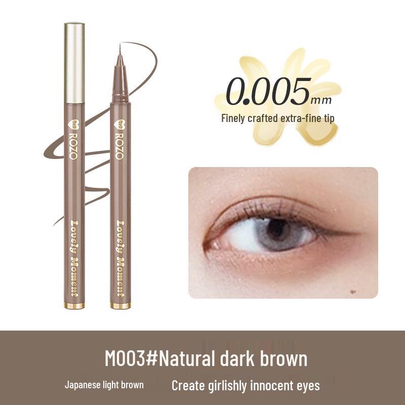 

ROZO Ultra-Fine Long-lasting Waterproof Eyeliner Pen - Quick-Drying & Smudgeproof.