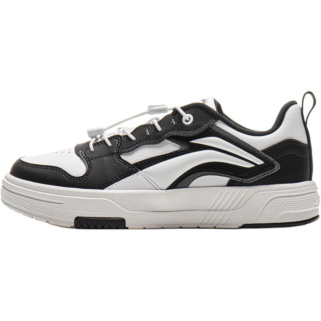 

Li Ning Детская серия для трейлраннинга и повседневной носки Удобные Универсальные Прочные Амортизирующие Низкие Повседневные кроссовки Детские кроссовки Черно-белые YKCV108-3 32