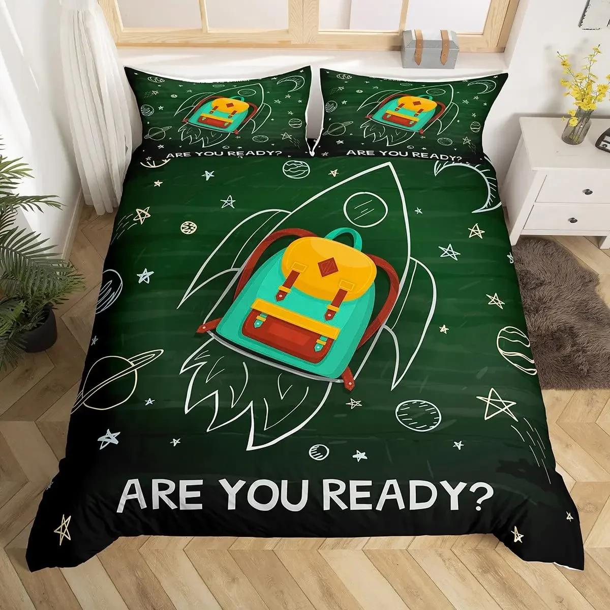 

Math Soft Duvet Cover Computing Formula Beding Set Watercolor Geometry Art Warm Comforter Cover Mathematical Formula Bed Linen Set Twin Quen 100*200cm Single