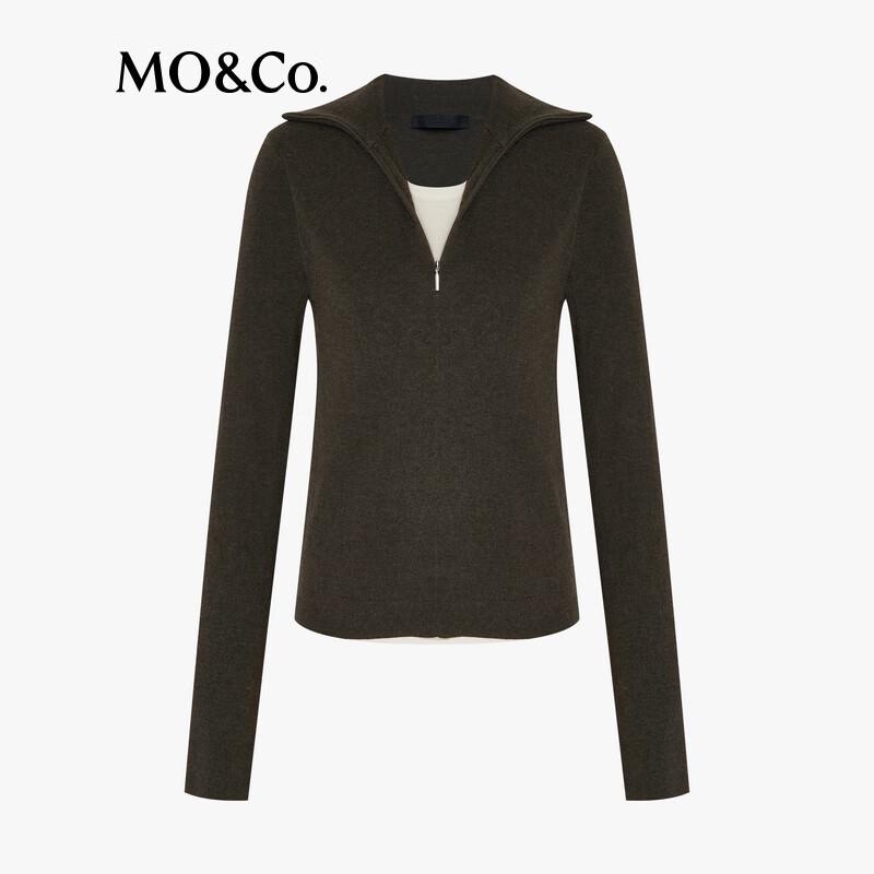 MO&Co. Slim Fit Cashmere Blend Knit Top