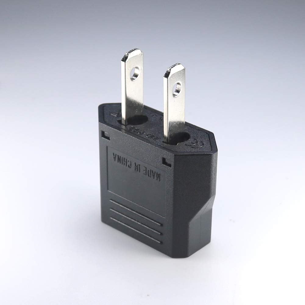 Domestic Conversion Plug Europe Type Japan Type Allows You To Use Foreign Electrical Products In Japan Set of 1 (C)/Italy (L) (A) (black)
