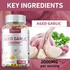 Bezwonny suplement czosnkowy, 2000 mg na porcję, ekstrakt z czosnku, najwyższej jakości cebulki czosnku, przeciwutleniacz, wsparcie odporności, dla mężczyzn i kobiet.