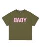 Tomseubeolseudei Baby Half T-Shirt Khaki