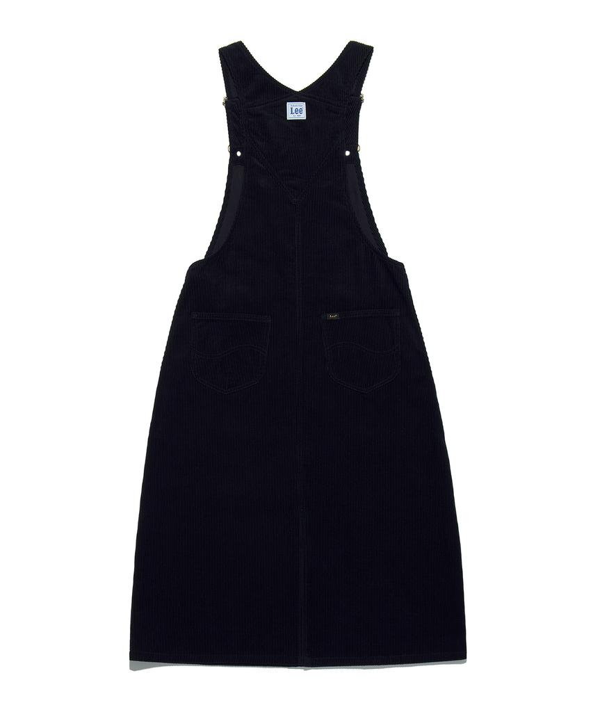 Lee Corduroy Overall Dress Navy