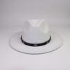 Four Seasons Men's Hat Women's Wool British European, American and Western Cowboy Hat Belt Jazz Hat