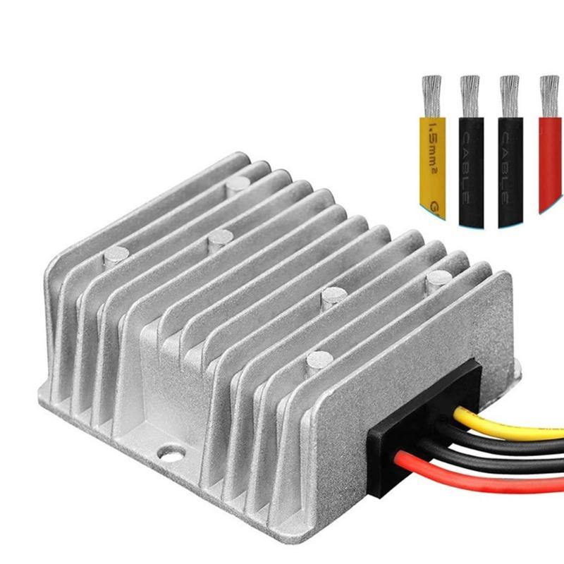 12V to 48V Step Up Converter Car Voltages Stabilizers Voltages Regulator Power Converter for Car Truck Vehicle Enduring