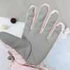 Ski Gloves for Women In Winter Cute Plus Velvet Thickened Touch Screen Warm Cold Windproof Electric Car Warm Gloves