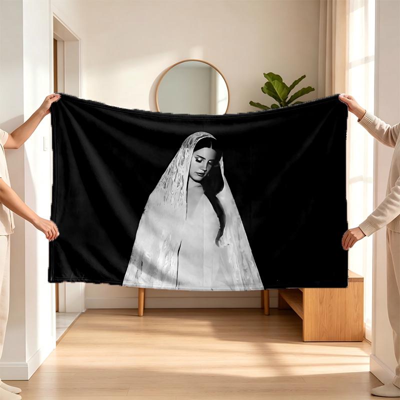 Lana del Rey (65) Flaneldecke ein weicher Akzent für Schlafzimmer und Wohnzimmer und ein gemütliches Zuhause-Geschenk