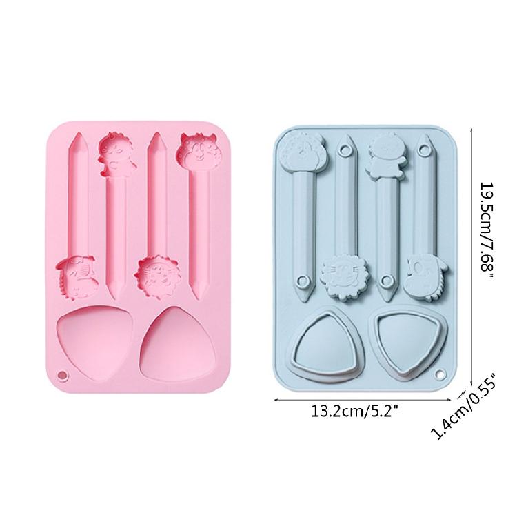 Crayon Mold Chocolate Mold Homemade Paint Brush Silicone Mold Epoxy Resin Molds