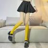 Internet Celebrities Gradual Change Stockings Women Spring and Summer Sexy Black Silk Thin Pure Desire Candy Color Spice Girls Bottoming Leg Socks