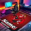 Custom Name Personalized Essendon Football Print Carpet, Versatile Home Decor Rug, for Playroom, Apartment, Balcony, Entryway, Hallway Gift