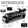 1:32 HUMMER H2 Deluxe Erweiterte Version Legierung Metall Druckguss Modellauto Schreibtisch Display Sammlerstück Ornament Feiertagsgeschenk Freund