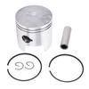 Outboard Piston Set 71mm 12110‑96353‑050 Metal Alloy Replacement for Suzuki 2‑Stroke DT20 DT25 DT30 Outboard 1986 and
