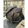 Handmade Black Leather Shoulder Bag Women's Satchel Sling Messenger Cross Body