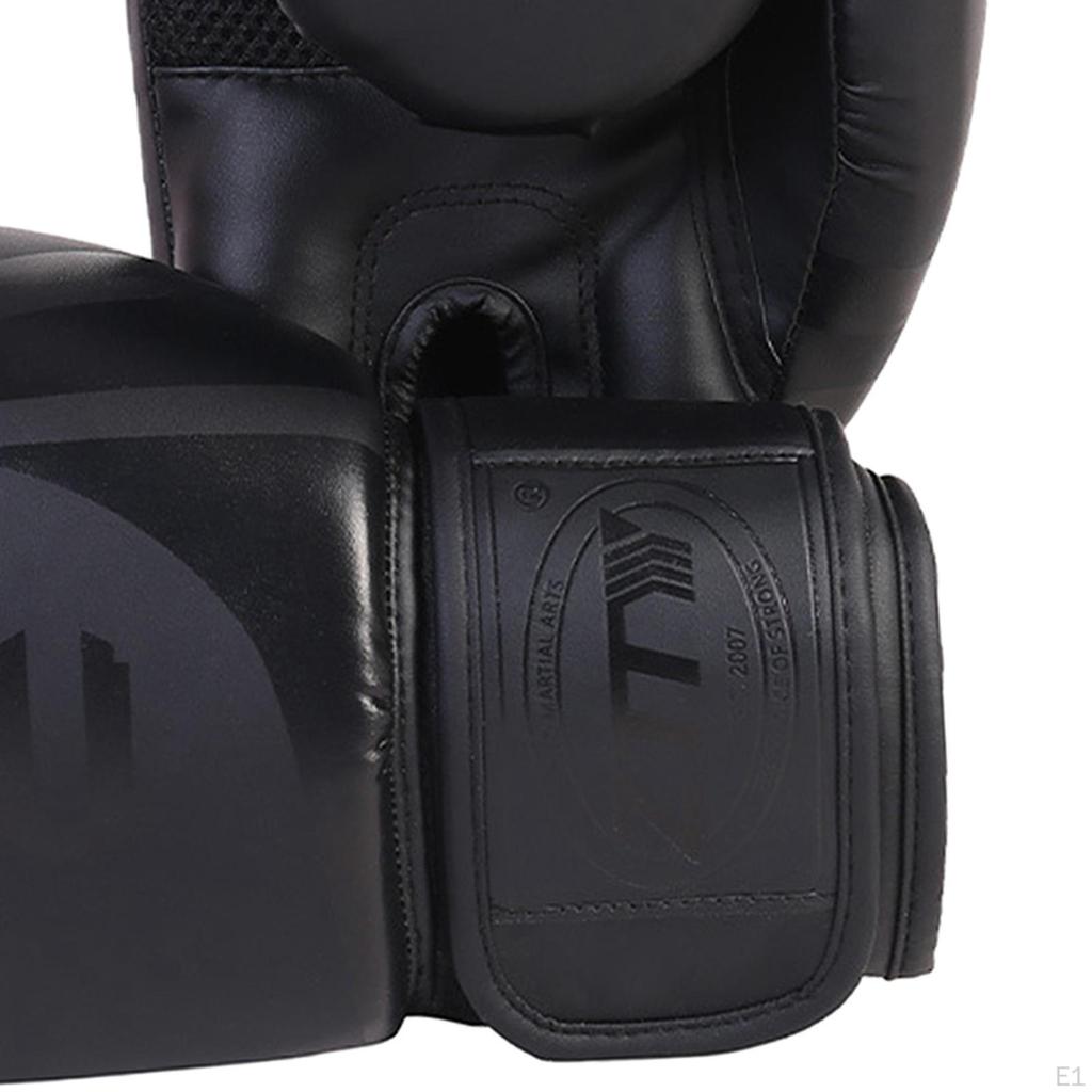 Boxing Gloves Karate Sparring Adult PU Leather Protective Gear Hand Guard Punching
