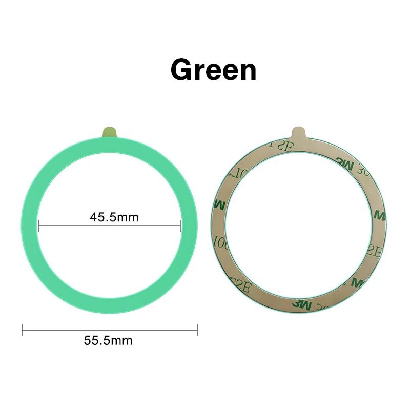 Universal Magnetic Mobile Phone Ring for Magsafe Accessories Metal Sticker Wireless Charger Iron Plate Sheet for iPhone 12 13 14