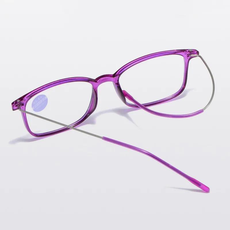 Ultralight HD Lens Reading Glasses Anti-blue Light Fashion Farsighted Glasses Women Presbyopia Glasses Diopter +1.0 To +4.0