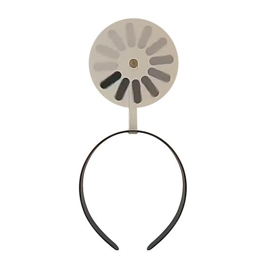 Unisex Hair Hoop Lightweight Easy to Wear Rotating Headband with Loading Symbol Design Hair Fixation Daily Decoration