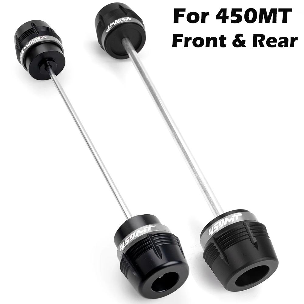 For CFMOTO 450MT 450 MT MT450 2024 2025 2026 Motorcycle Accessories Front Rear Wheel Axle Fork Slider Crash Falling Protection