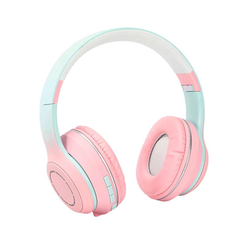 GT630 Cartoon Foldable Over-Ear Bluetooth Headphones - Heavy Bass Gaming