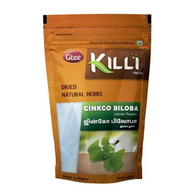 Ginkgo-Biloba-Blattpulver (100 g), Ginkgo Biloba Blätterpulver, KILLI