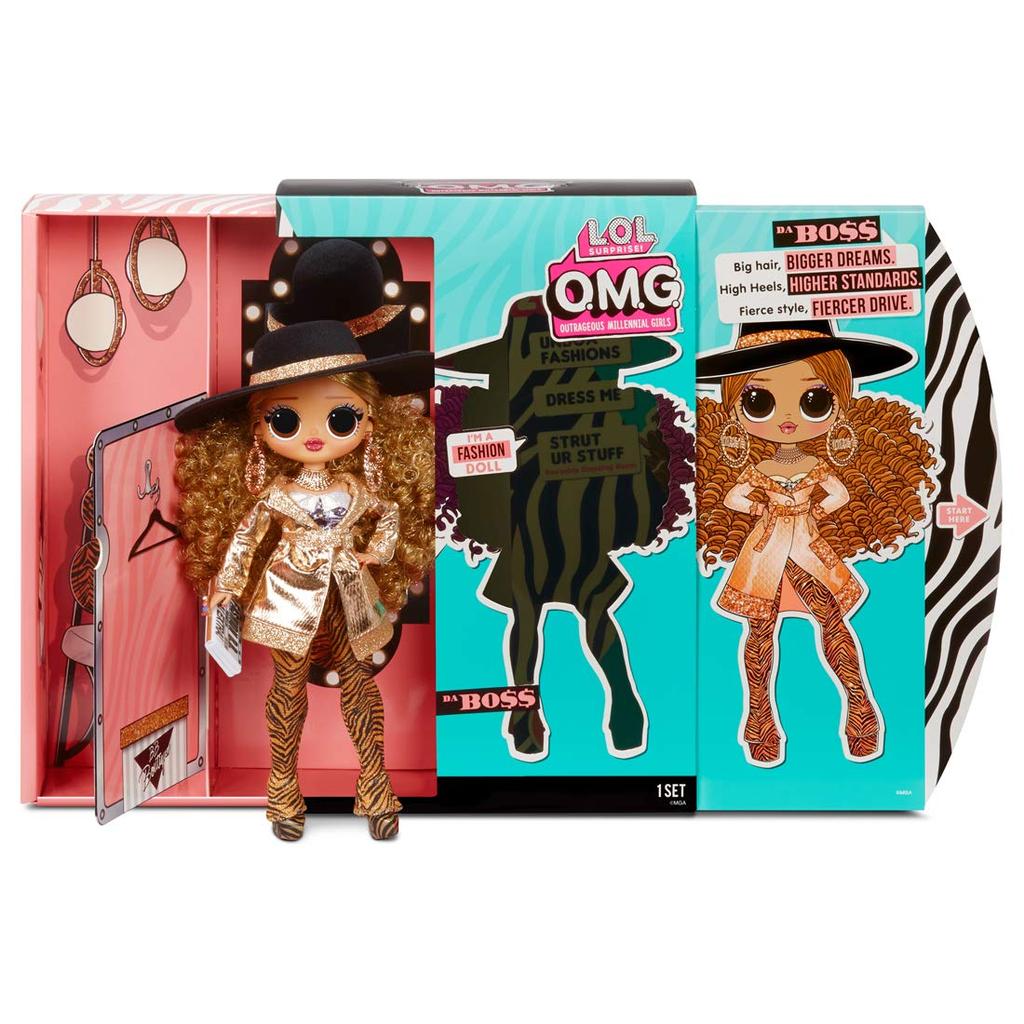 L.O.L. Surprise! O.M.G. Series 3 Da Boss Fashion Doll (Official Japanese Release by Takara Tomy)