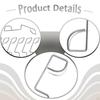 25Pcs Fence Panel Clip Stainless Steel for Gardens Rust Resistance Sturdy Stop Rattling Garden Tool