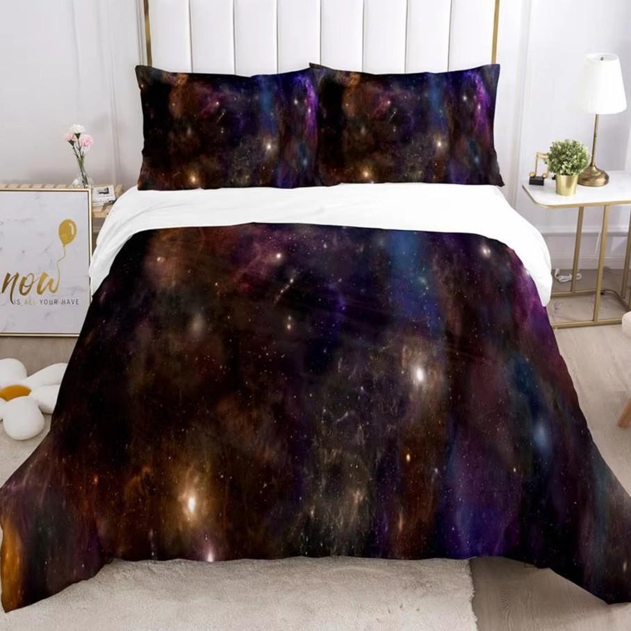 Dreamy Starry Sky Down Comforter Set - Bedding Set - 3-piece Duvet Cover Set