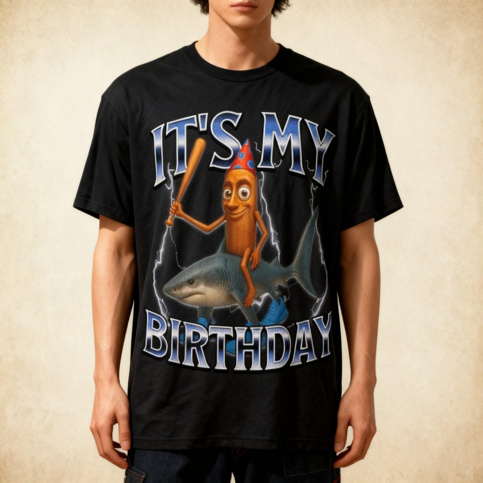 Italian Brainrot Birthday Unisex T-Shirt XL