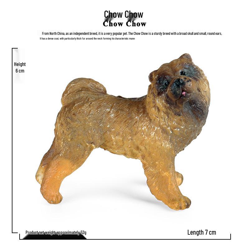 Children s Animal Model Toy: Pomeranian, German Shepherd, Shiba Inu Dog Car Decoration Ornament